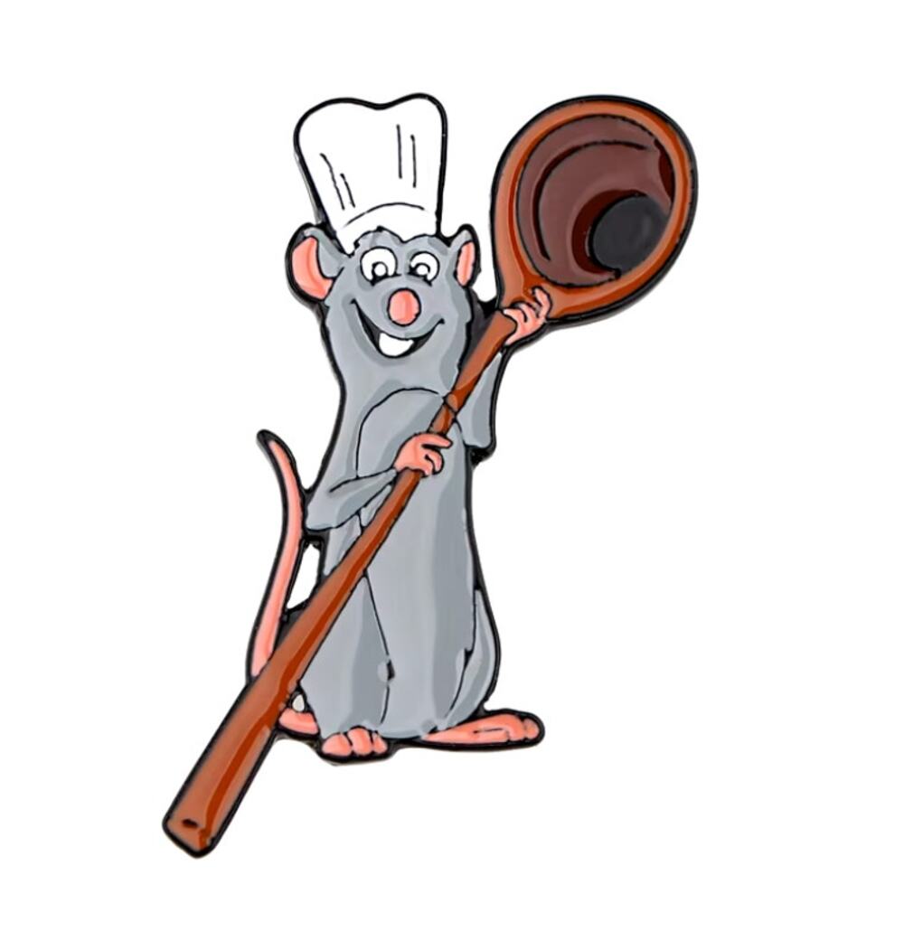 Disney Ratatouille The Mouse Enamel Pins 208-5-1